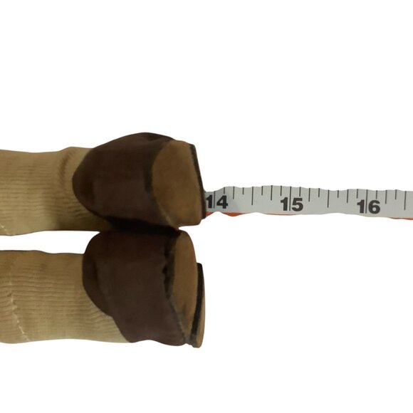 Handcrafted Jamaican Cloth Dolls Set Of 2 Embroidered Details Button Accents - Picture 6 of 6